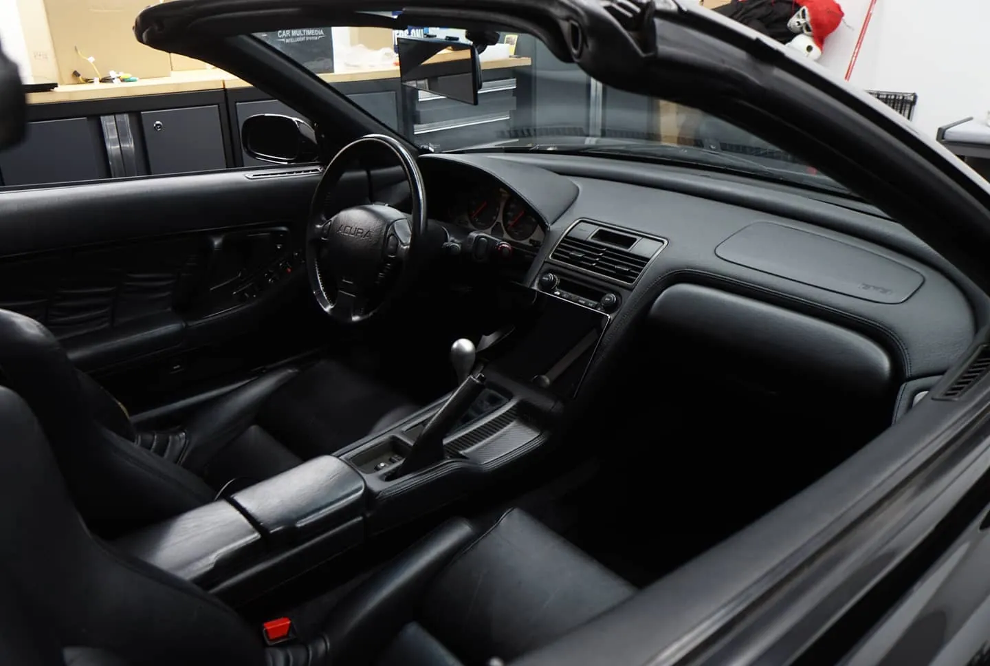 installed a 10 inch display into a nsx, But it doesn't look half bad. More to come
