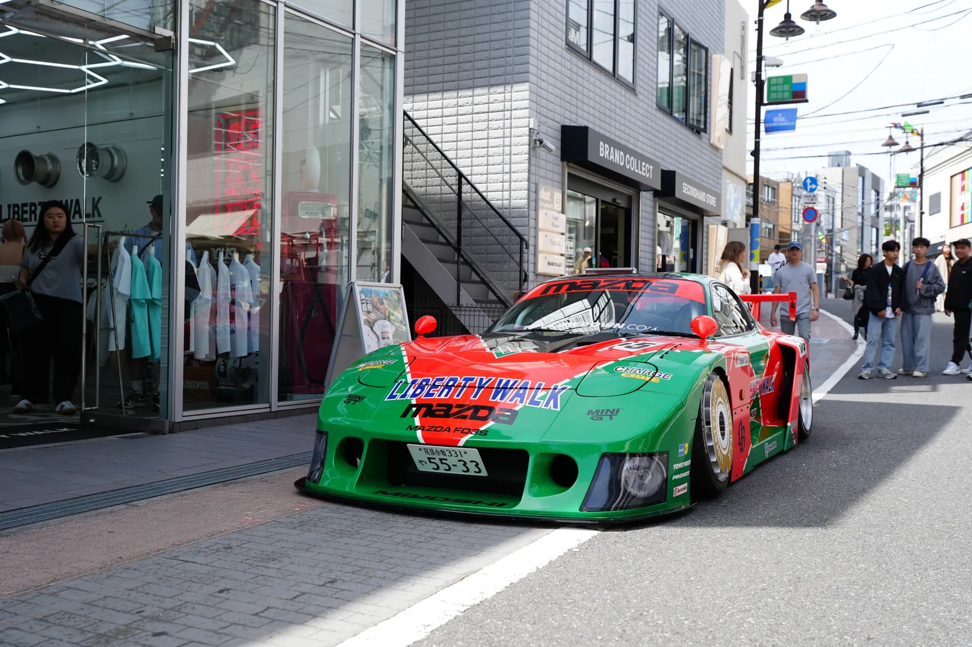 Liberty Walk 787B-style build, Tokyo